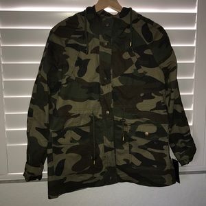 Cute Miss London Black Label camouflage jacket